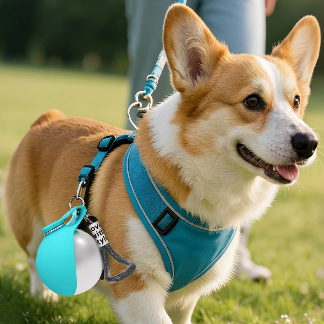 Botella para Perros con Bebedero- Diseño Portátil Antifugas