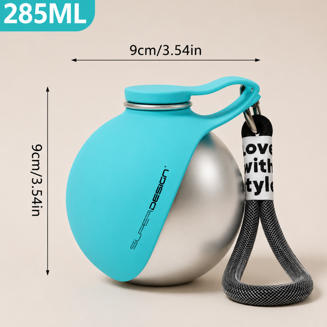 Botella para Perros con Bebedero- Diseño Portátil Antifugas